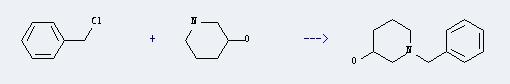 3-Piperidinol,1-(phenylmethyl)- can be prepared by piperidin-3-ol and chloromethyl-benzene